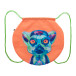 CreaDraw Circle groen wit custom made tas met trekkoord 