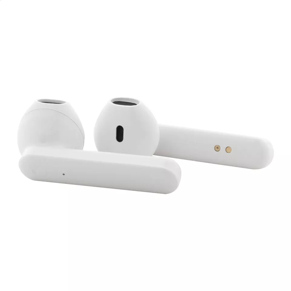 Rebeat white  RABS wireless earphones 