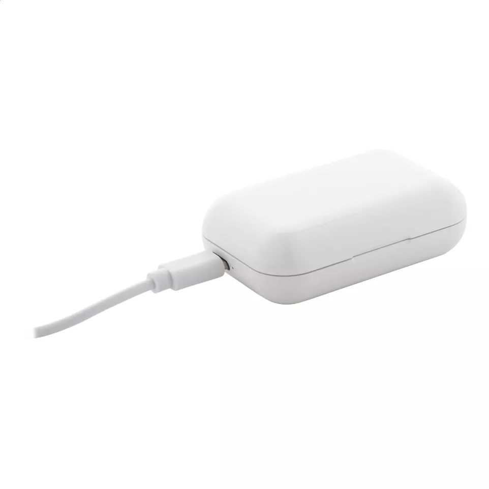 Rebeat white  RABS wireless earphones 