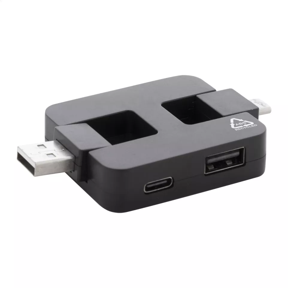 Rahubu noir  Hub USB RABS 