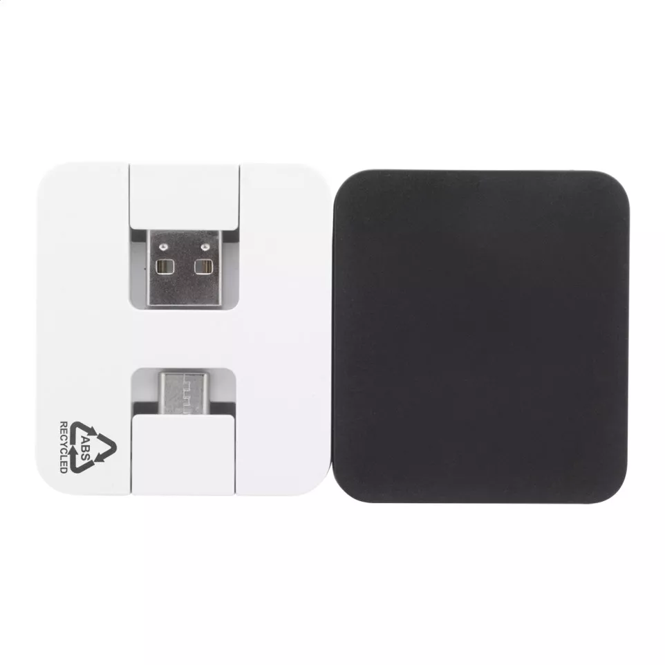Rahubu blanc  Hub USB RABS 