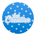 CreaFelt Cursor Round blanc  Tapis souris RPET 