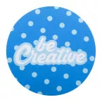 CreaFelt Cursor Round white  RPET mouse pad 