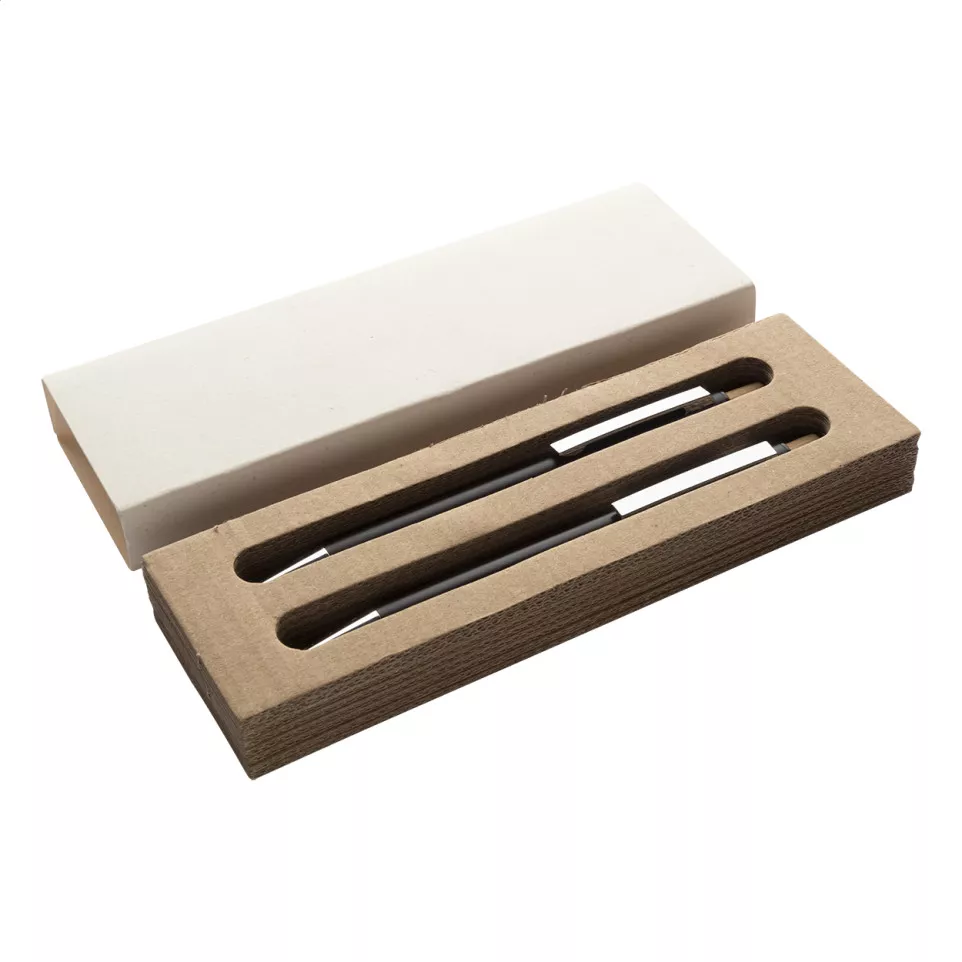 Ralbo noir  Parure de stylos 