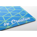 CreaFelt Cursor XXL white  RPET desk mat 