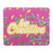 CreaFelt Cursor white  RPET mouse pad 