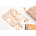 Matchmor natural  colouring shape matching game 