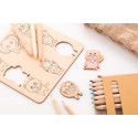 Matchmor natural  colouring shape matching game 
