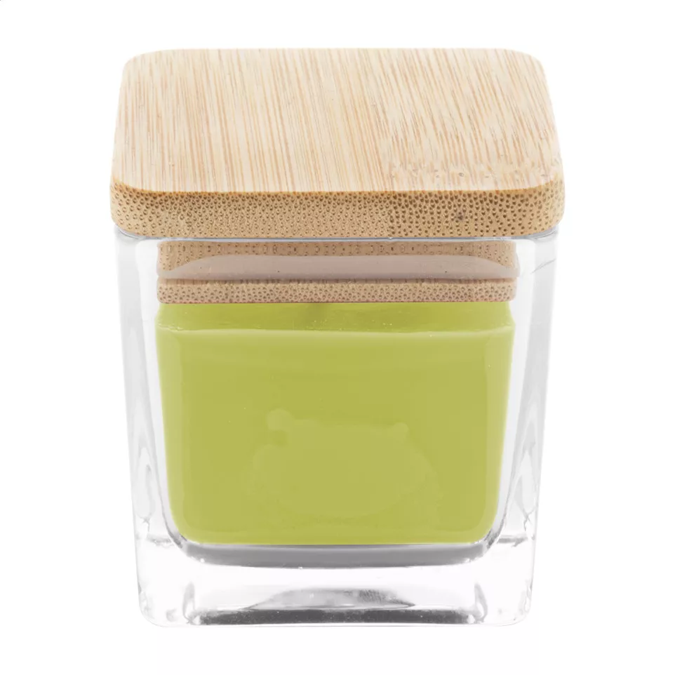 Cubama green  candle, green apple 