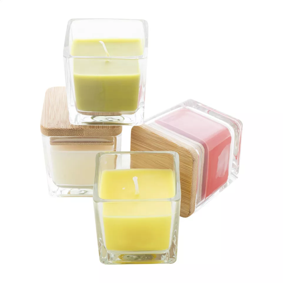 Cubama green  candle, green apple 