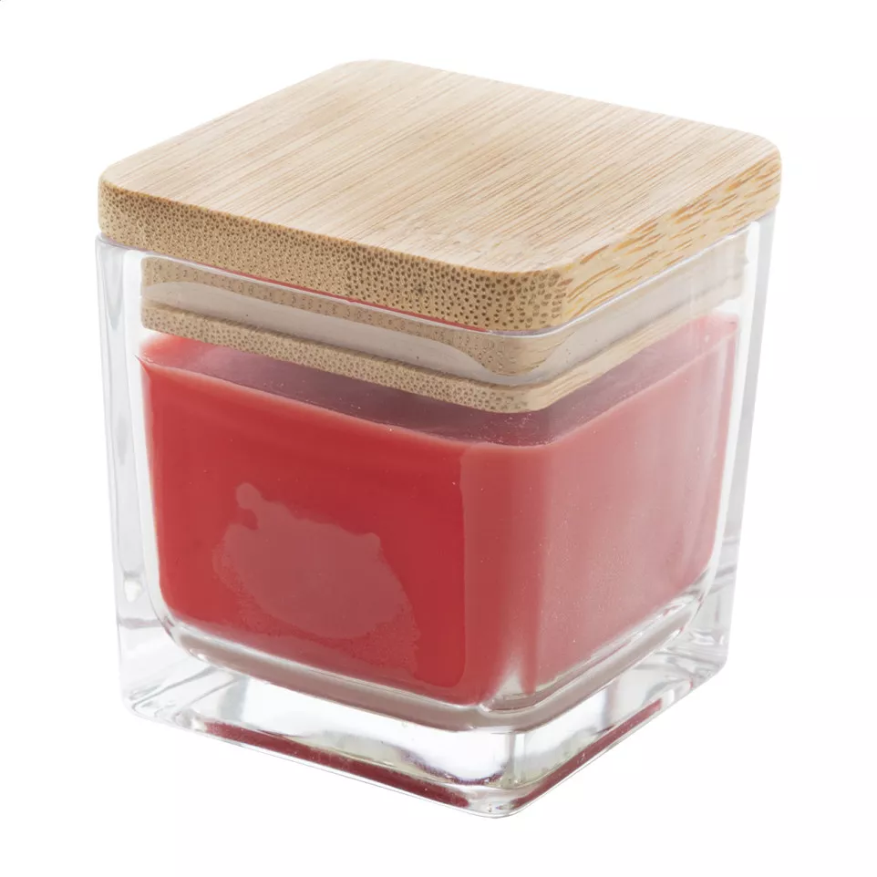Cubama rouge  Bougie, fraise 