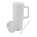 Renley white  thermo mug 