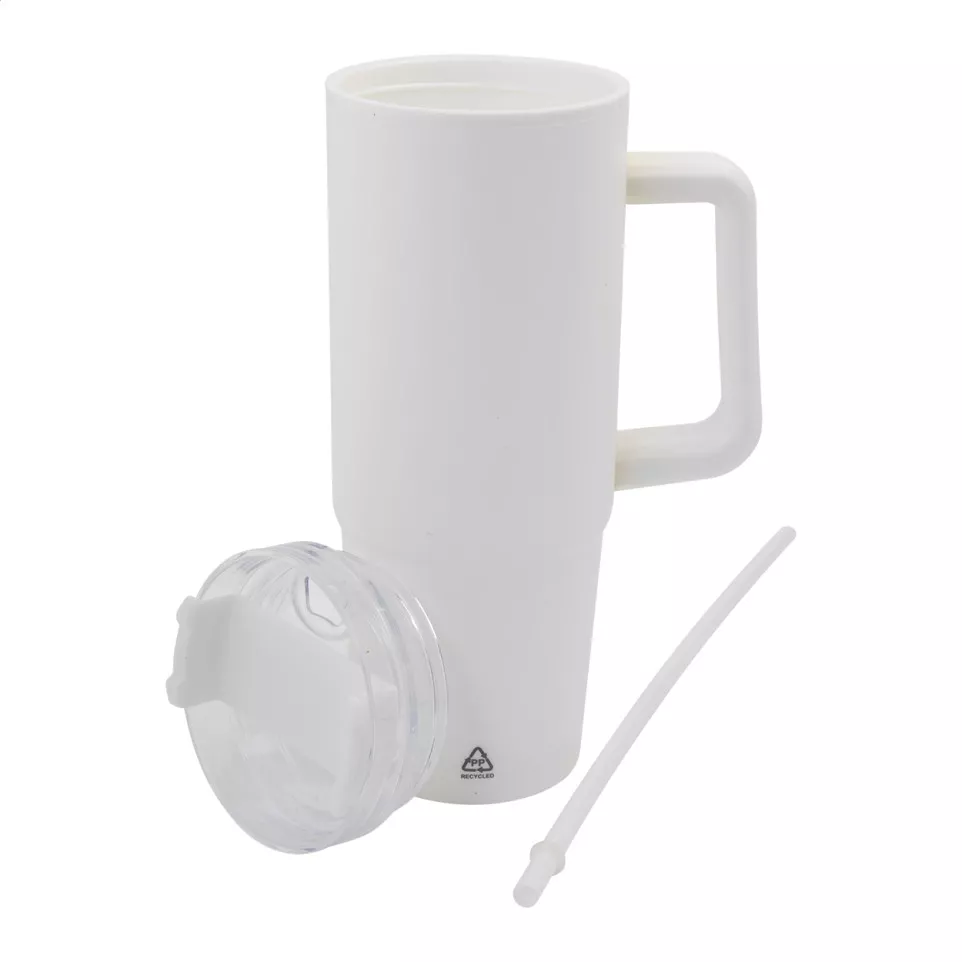 Renley white  thermo mug 