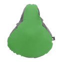 Lumiride green  reflective RPET bicycle seat cover 