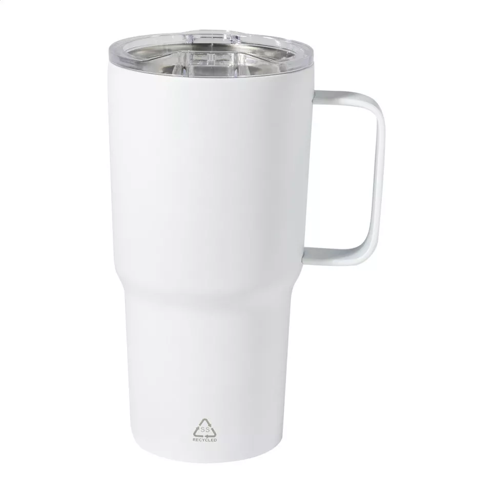 Grabicano white  thermo mug 