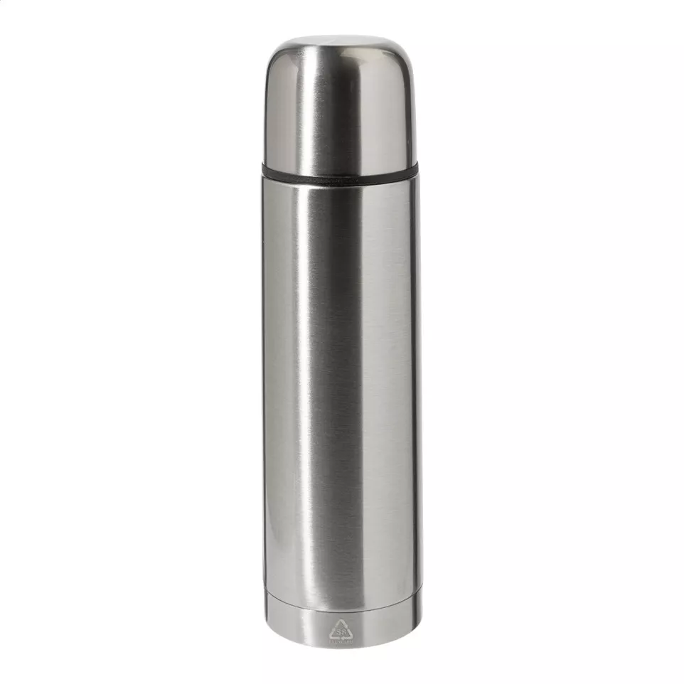 Rebusta silver  vacuum flask 