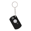 Parcelo noir  Porte-clés ouvre-lettres 
