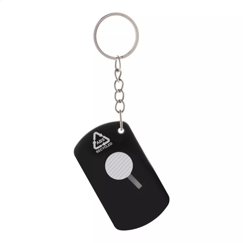 Parcelo noir  Porte-clés ouvre-lettres 