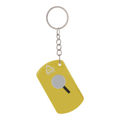 Parcelo jaune  Porte-clés ouvre-lettres 