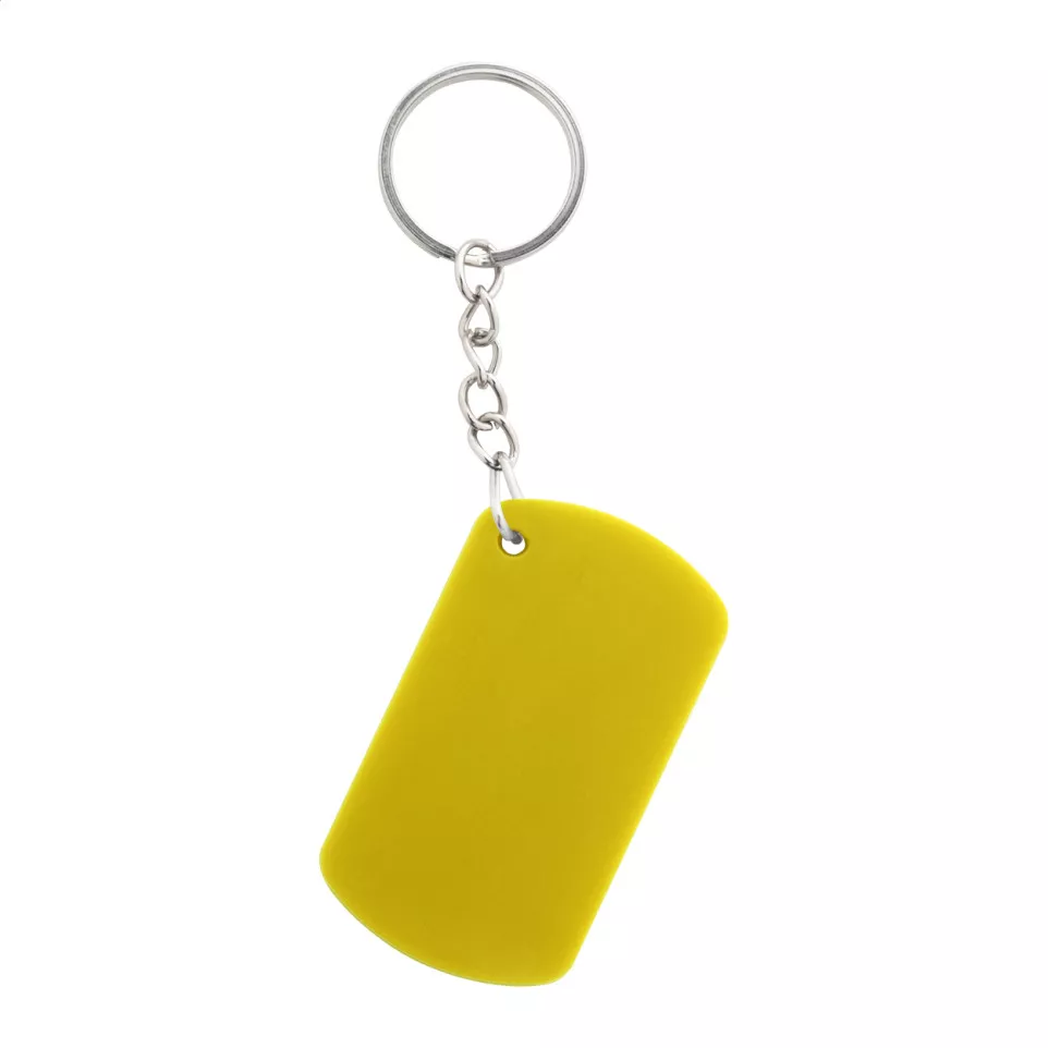 Parcelo yellow  paper knife keyring 
