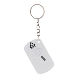 Parcelo blanc  Porte-clés ouvre-lettres 