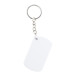Parcelo wit  sleutelhanger met mesje 