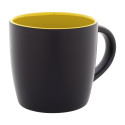 Sculptus yellow black mug 