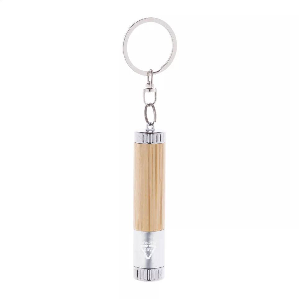 Raboo silver natural mini flashlight 