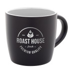 Sculptus white black mug 