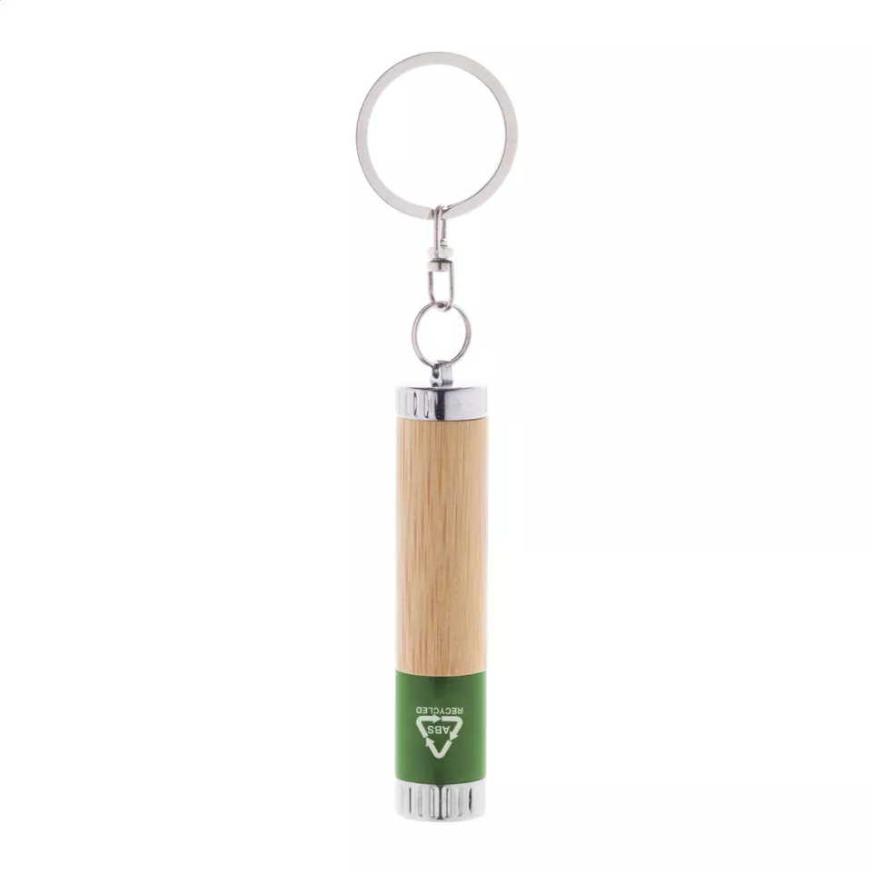 Raboo green natural mini flashlight 