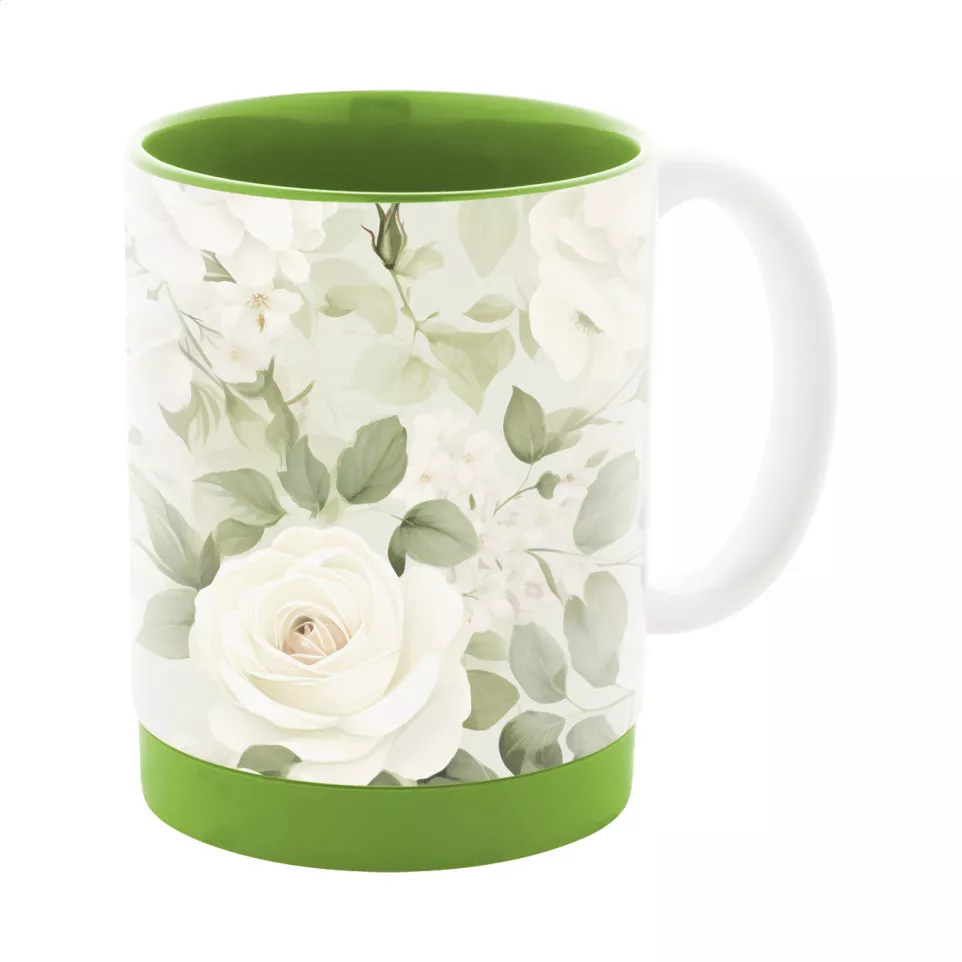 MultiColour Plus vert blanc Mug...