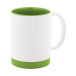 MultiColour Plus groen wit sublimatie mok 