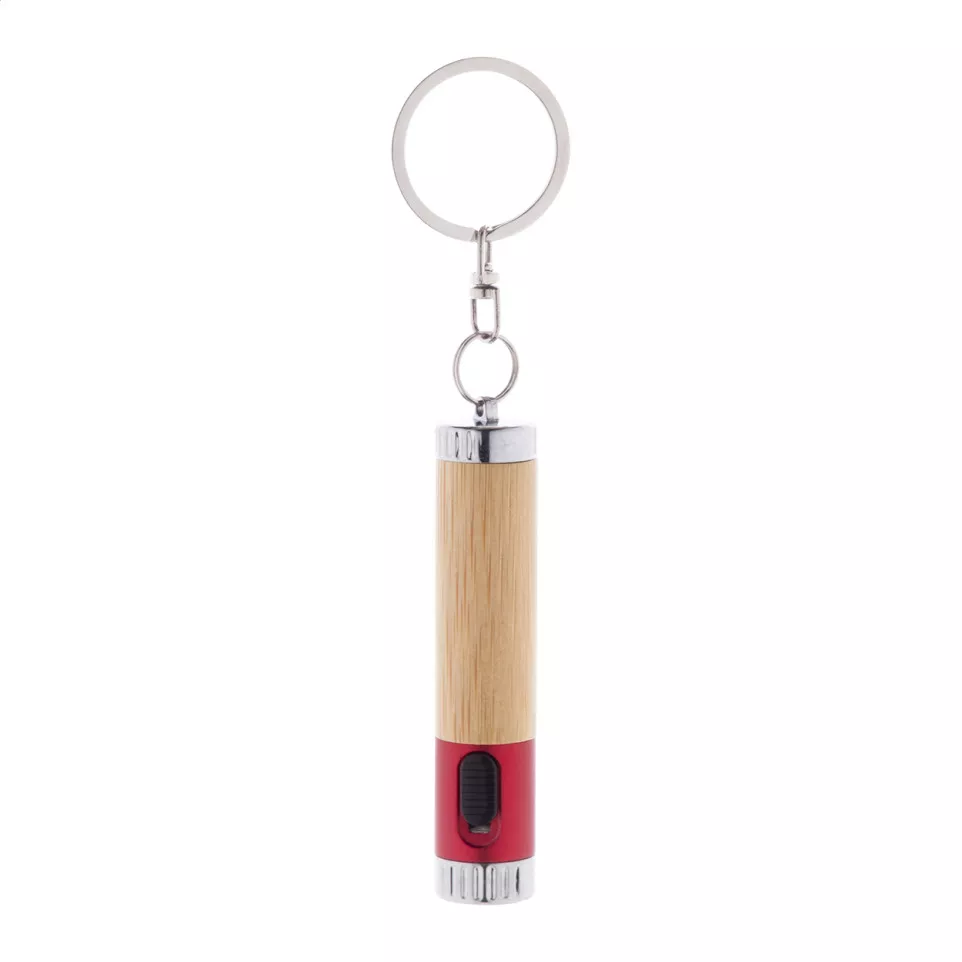 Raboo rood natuurlijk mini-zaklamp 