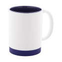 MultiColour Plus blauw wit sublimatie mok 