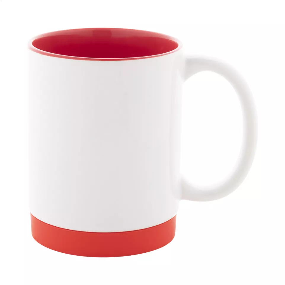 MultiColour Plus rouge blanc Mug...