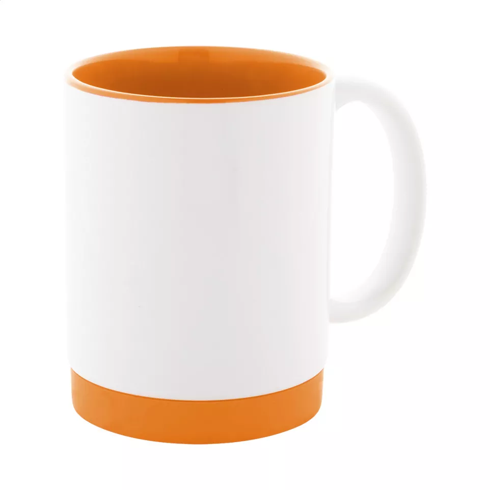 MultiColour Plus orange blanc Mug...
