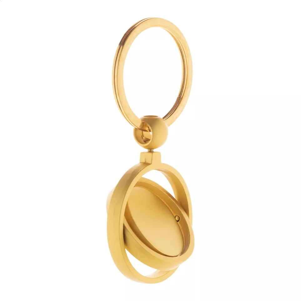 Spinitus goud  sleutelhanger 