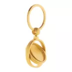 Spinitus goud  sleutelhanger 