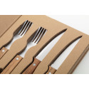 Tomahawk natural  steak cutlery set 