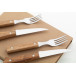 Tomahawk natural  steak cutlery set 