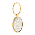 Nitidus goud  sleutelhanger 