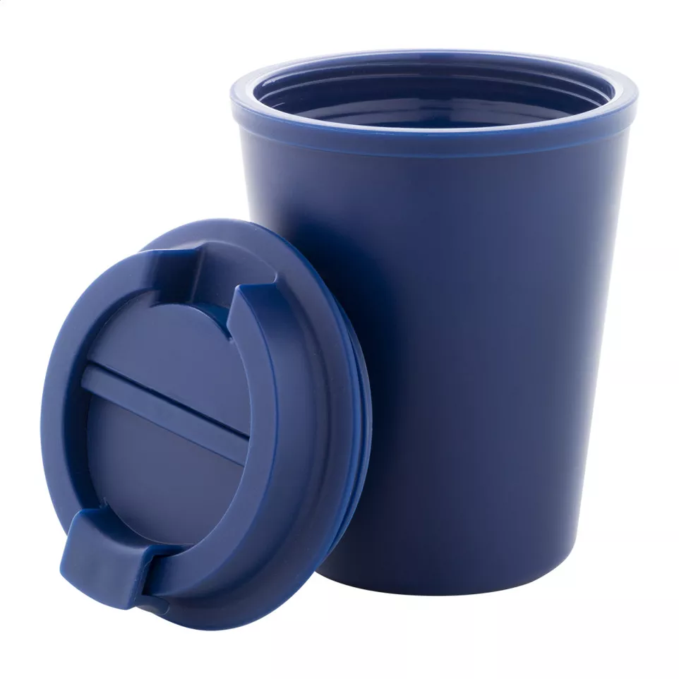 Cappulu donker blauw  RPP thermosbeker 