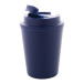 Cappulu bleu foncé  Mug thermos en RPP 