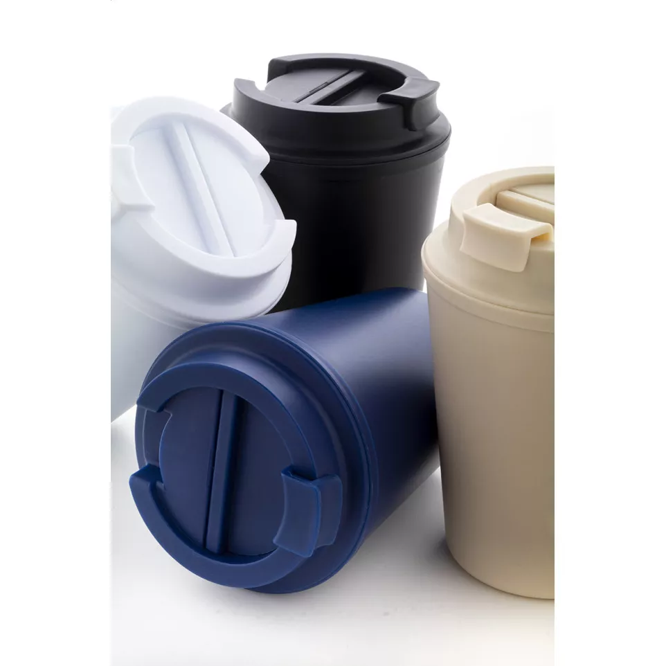 Cappulu bleu foncé  Mug thermos en RPP 