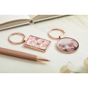 Nitidus roze  sleutelhanger 