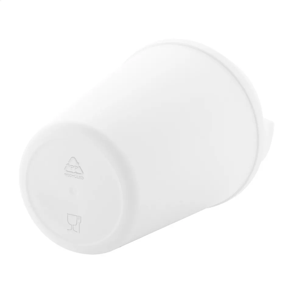 Cappulu blanc  Mug thermos en RPP 