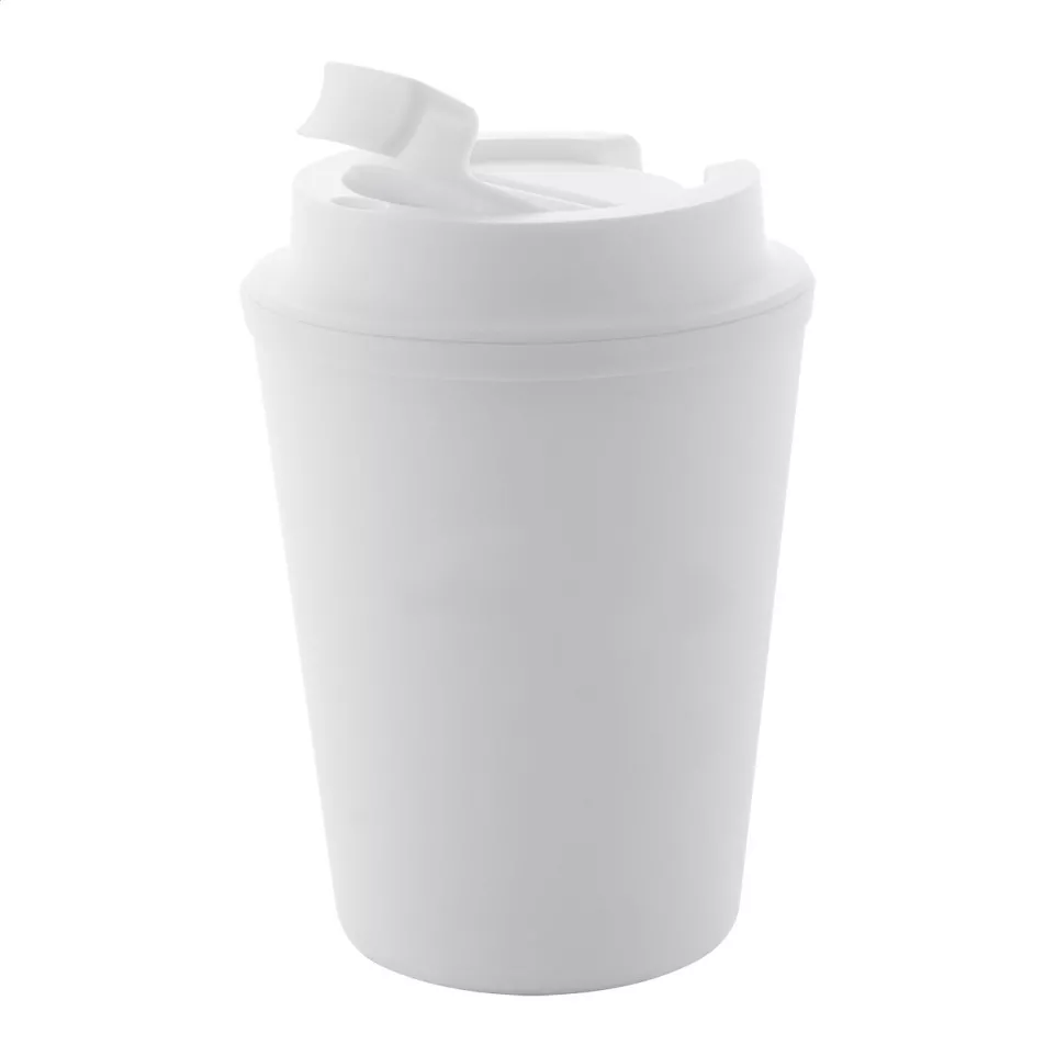 Cappulu blanc  Mug thermos en RPP 
