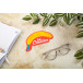 CreaClean RPET white  custom glasses cloth, design your custom shape 
