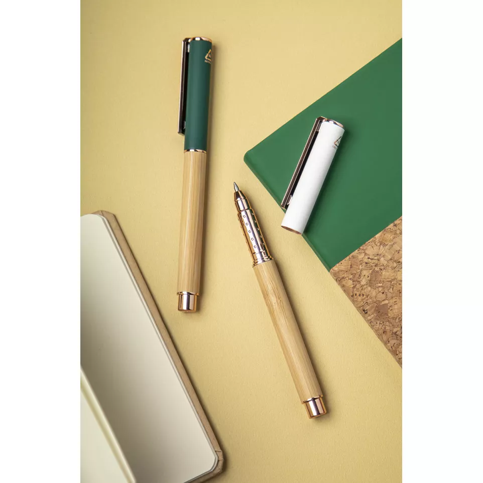 Blush groen natuurlijk roller balpen 