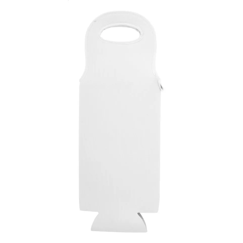 VinoBag wit  custom made RPET-wijntas 